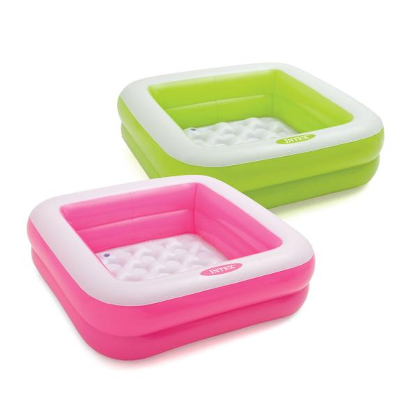 Piscina Inflable Cuadrada 85x85x23cm S/2 1-3a