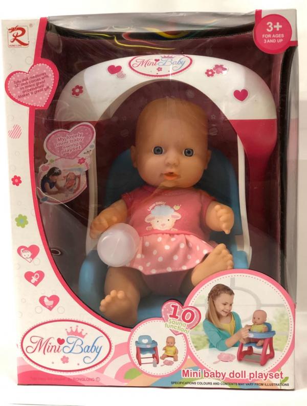 Bebé con Silla de Comer 3a+ (429573)