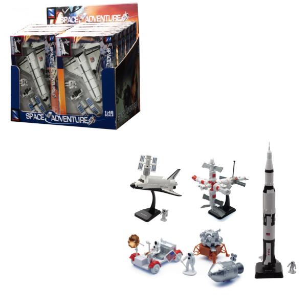 Juego Modelos Aventura Espacial Display/12 Surt/4 8a+