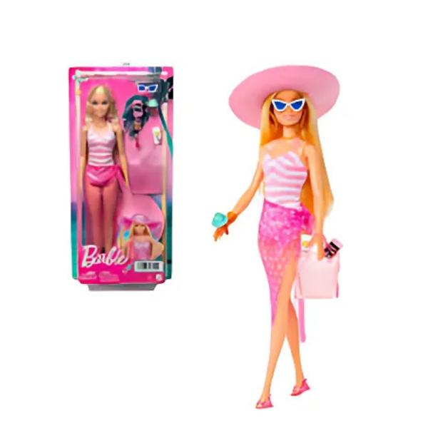 Muñeca Barbie día de Playa 3a+