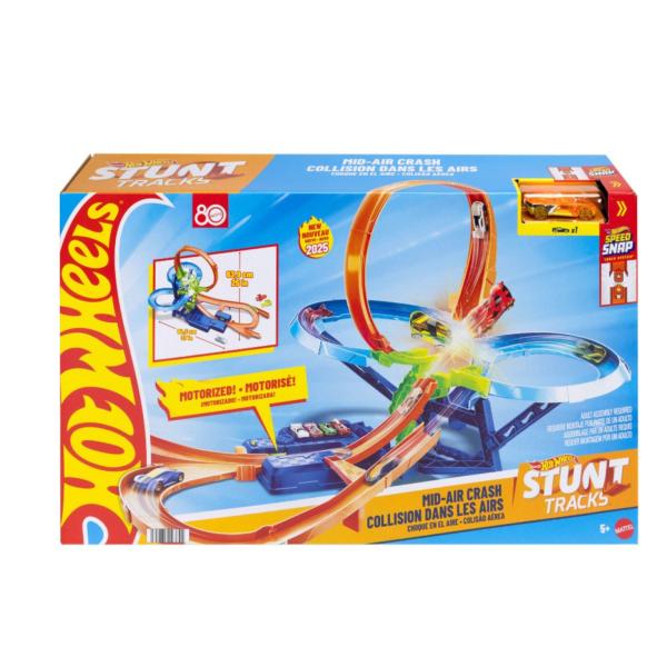 Hot Wheels Pista Choque en el Aire 5a+