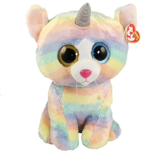 Peluche Beanie Boos Grande Gato Heather 3a+