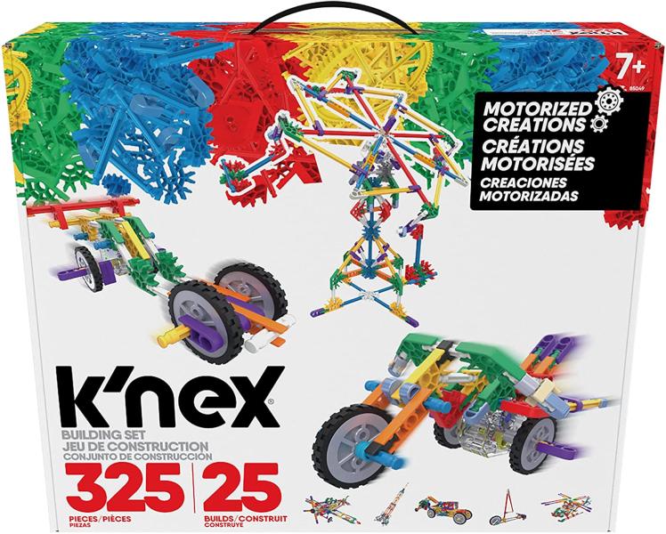 Vehiculos de Construcción K'nex 25en1 325 Pzs 7a+