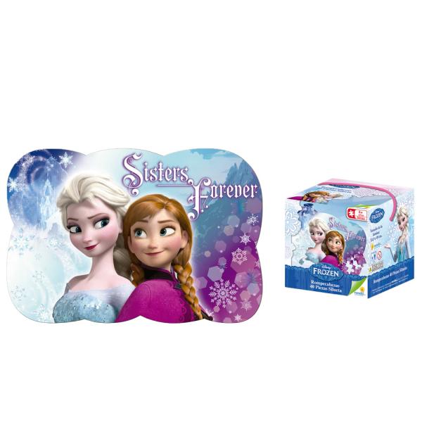 Rompecabezas Frozen 40pzs 5a+