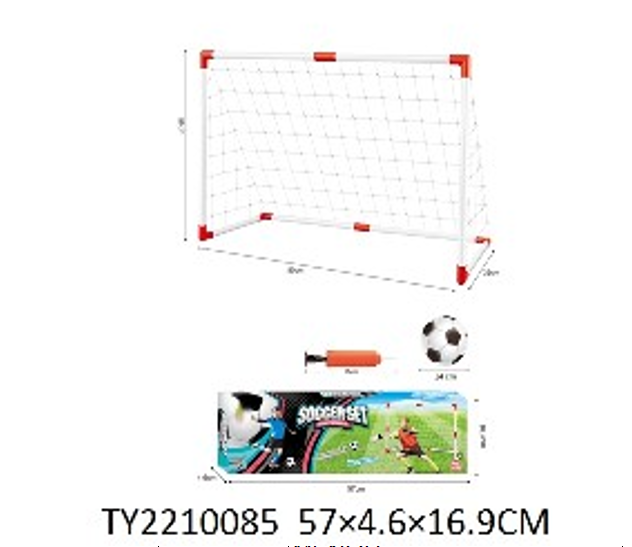 Marco de Cancha de Futbol 19Pzs 3a+ (448529)