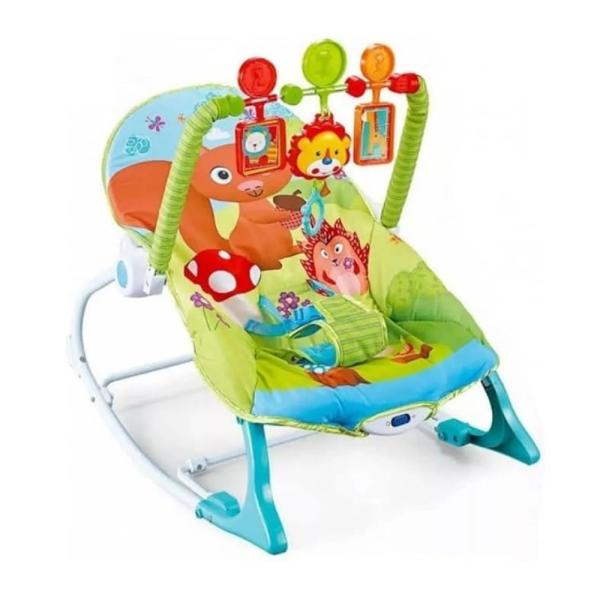 Silla Mecedora Vibradora Musical Ardilla 18kg Max 0m+
