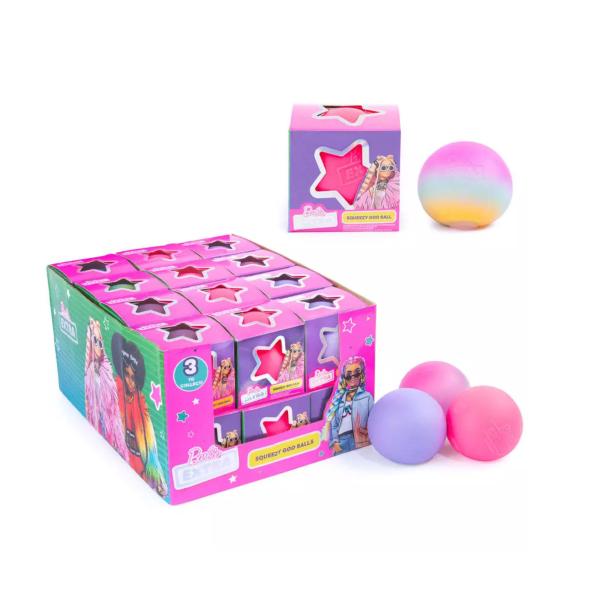 Bola De Neon/Brillo Barbie Surt/3 Displ/24 3a+