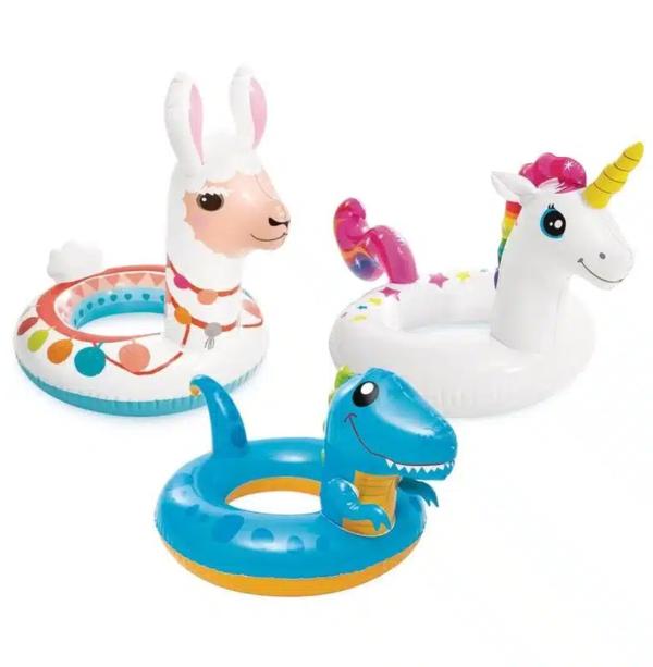 Flotadores de Anillo Abierto de Animales Surt/3 3-6 a