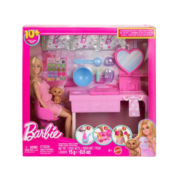 Muñeca Barbie Set de Mascarillas 4a+