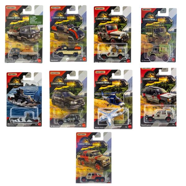 Matchbox Carro de Jurassic World Rbirth Surt/9 3a+