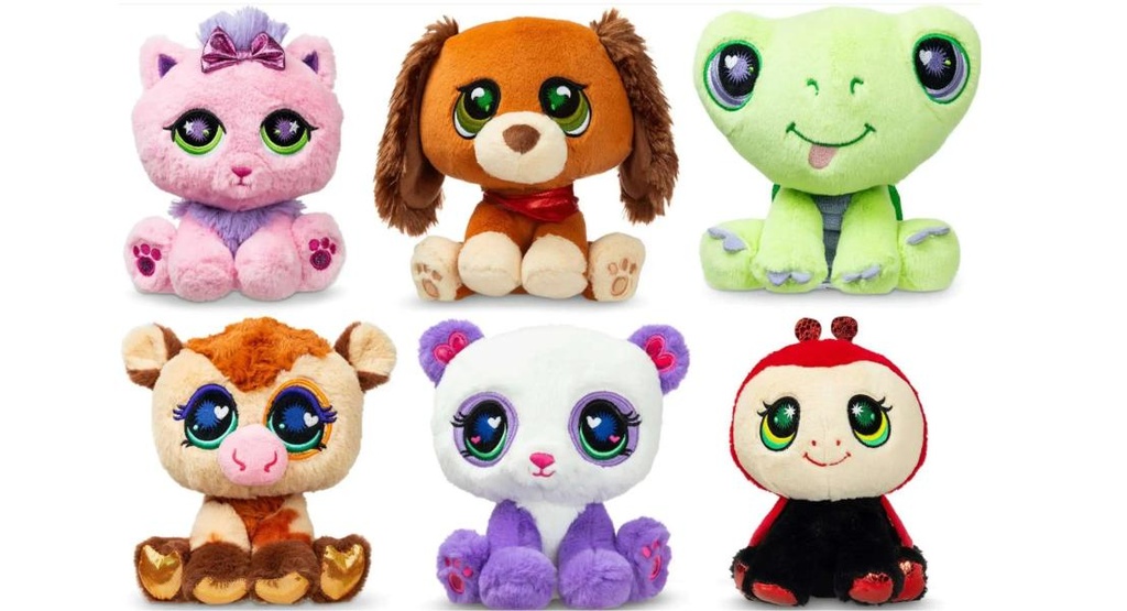 Peluche Littlest Pet Shop Displ/6 Surt/6 4a+ (671-673-674-679-688-689)