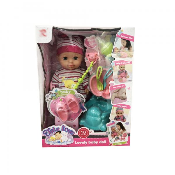 Bebé Lovely Tutu Love c/Accesorios 10 Sonidos 3a+(440660)