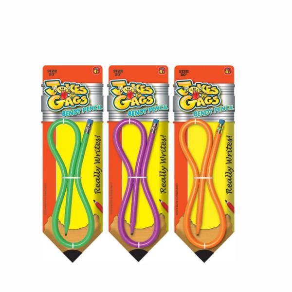 Lápiz Flexible 50cm S/3 4a+( Rosado-Azul-Verde )