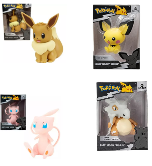 Figura de Vinyl Pokémon Select Surt/4 4a+