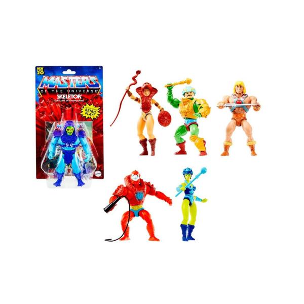 Figuras He-Man y los Maestros del Universo Blister Surt/4 6a+