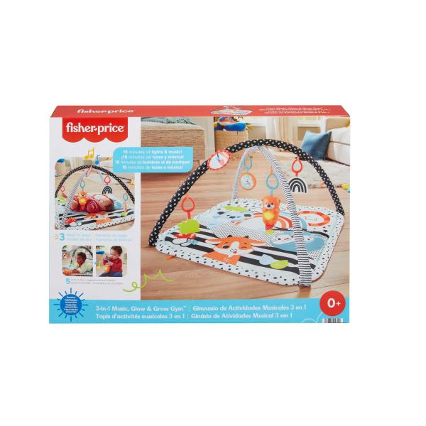Fisher-Price - Gimnasio de Actividades Musicales 3 En 1
