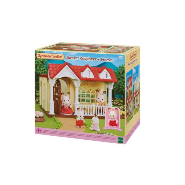 Familias Sylvanian Dulce Hogar de Frambuesa 3a+