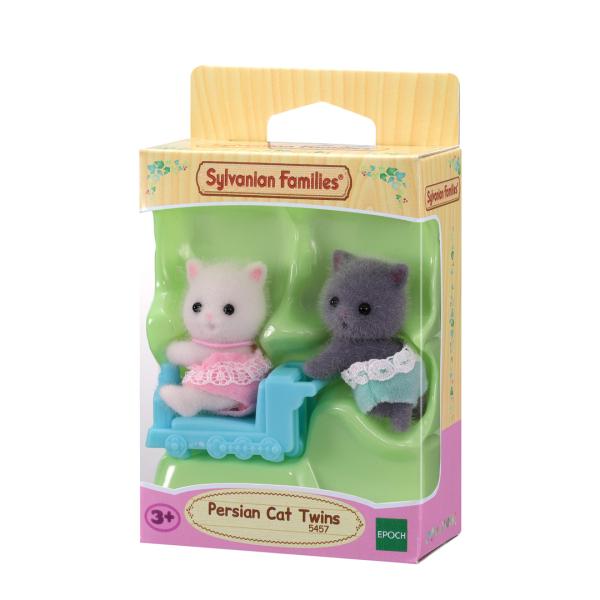 Familias Sylvanianas Bebé  Gemelos Gato Persa  3a+