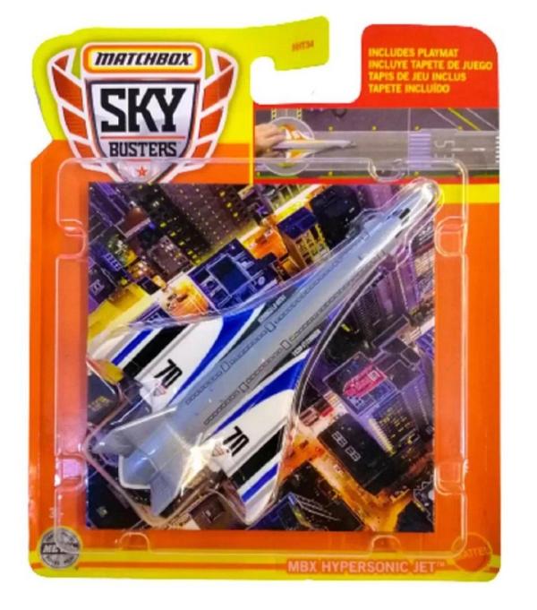 Matchbox Aviones Metálicos Sky Busters con Alfombra Surt/7 3a+