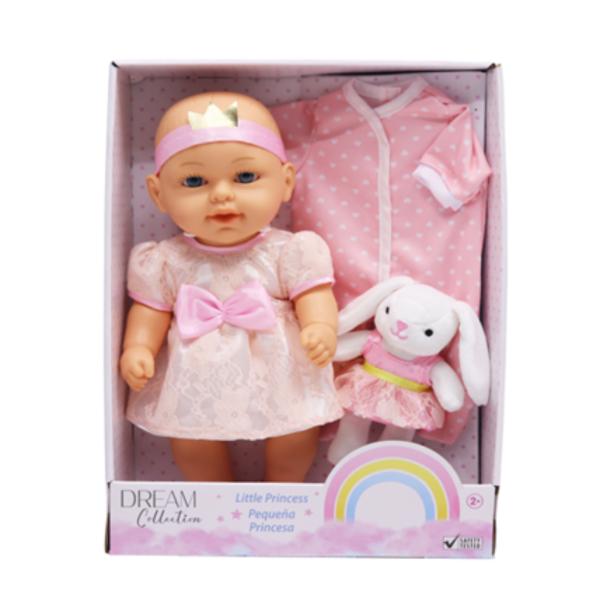 Bebé Pequeña Princesa con Mascota Dream Collection 2a+