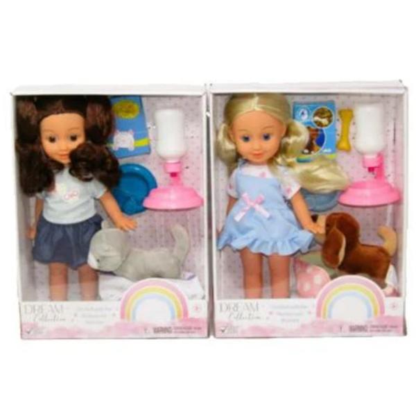Muñeca con Mascota Dream Collection Surt/2 3a+