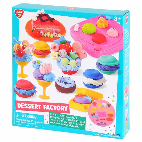Plasticina con Accesorios para Hacer Galletas 3a+