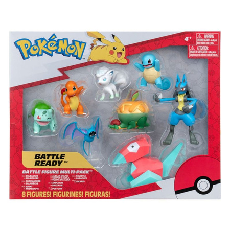 Pokémon Figuras Listos Para La Batalla Pack/8 4a+
