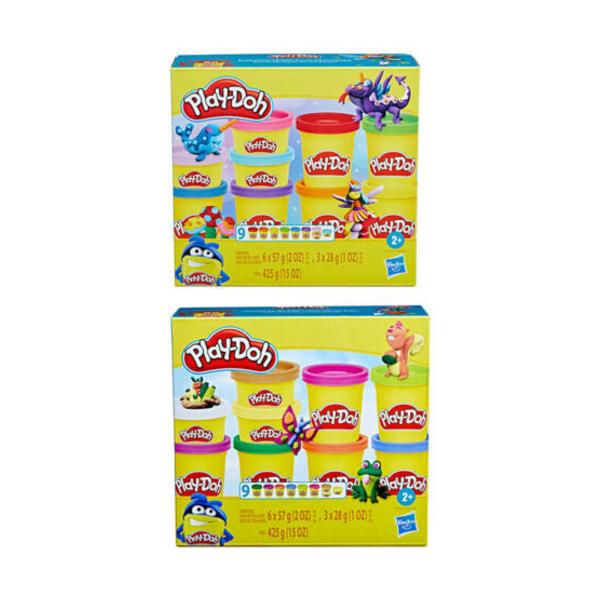 Play-Doh Set de Juego Arco íris Brillante y Jardín Colorio 2a+