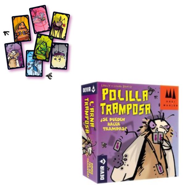 Juego de Mesa Polilla Tramposa Se Puede Hacer Trampas 7a+ (221138)