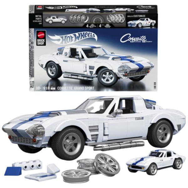 Hot Wheels Elite Corvette Grand Sport Armable 918Pzs 10a+