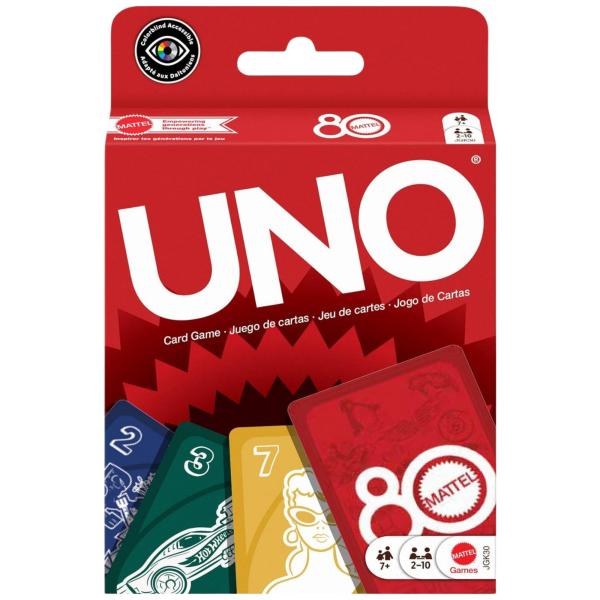 Juego de Mesa Uno 80 Aniversario 7a+