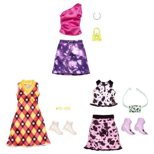 Vestidos de Muñecas Barbie Surtidos 3a+ (GWC27)