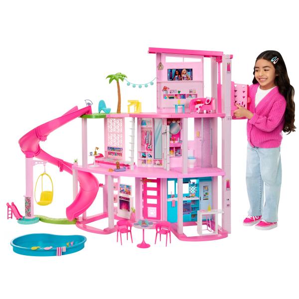 Barbie Casa de los Sueños c/ Piscina y Tobogan Nueva