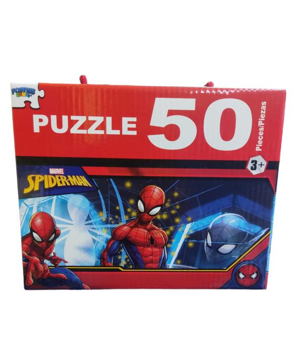 Rompecabezas de 50 Pzs de Marvel Spider-Man 3a+