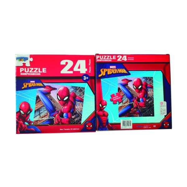 Rompecabezas de Spider-Man 24Pzs 3a+