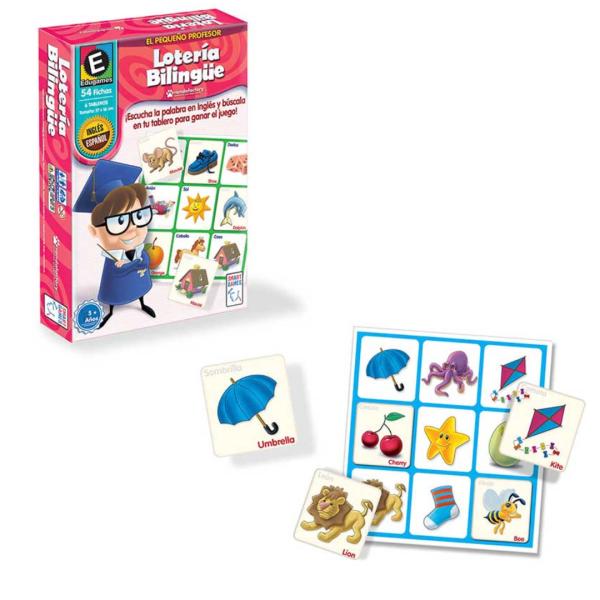 Edugames Lotería Bilingüe 5a+