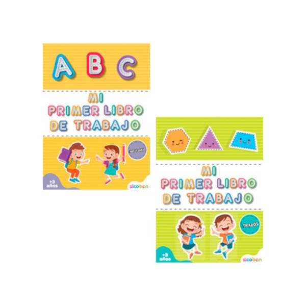 Libro Colección Mi Primer Libro de Trabajo Surt/2 3a+