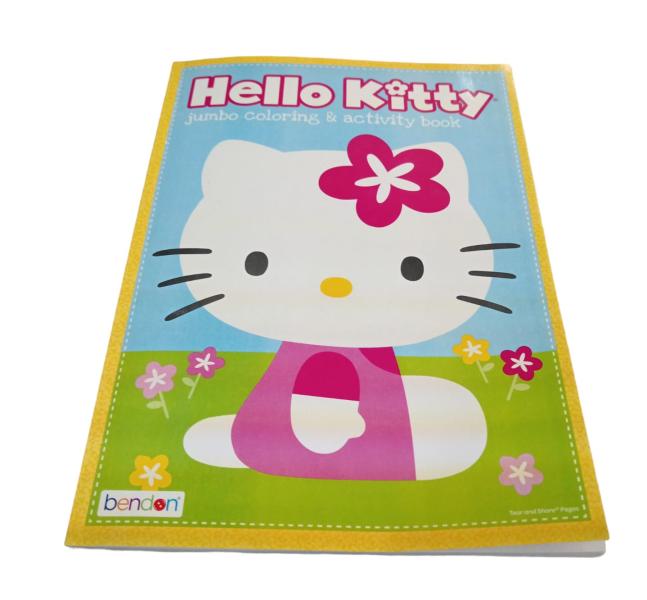 Libro para Colorear y Actividades de Hello Kitty 3a+