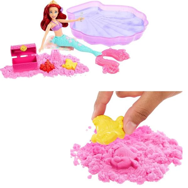 Muñeca Disney Princesas Ariel Agua y Arena 3a+