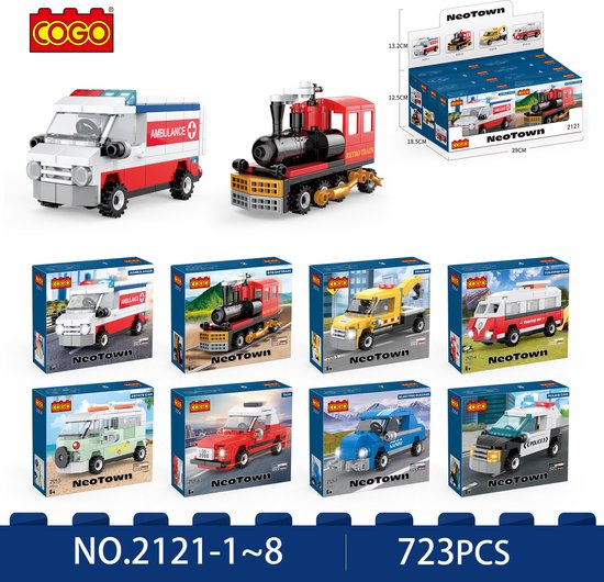 Carros Vehiculos de Transporte Displ/8 Surt/8 6a+