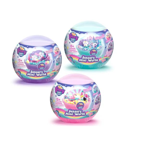 Juego Sensorial Crea y Decore El Mini Mundo 15 Accesorios Surt/3 6a+