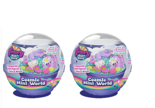 Juego Sensorial Crea y Decore El Mini Mundo 15 Accesorios Surt/3 6a+