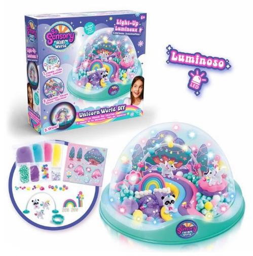 Juego Sensorial Crea y Decore El Mundo Unicornio 6a+