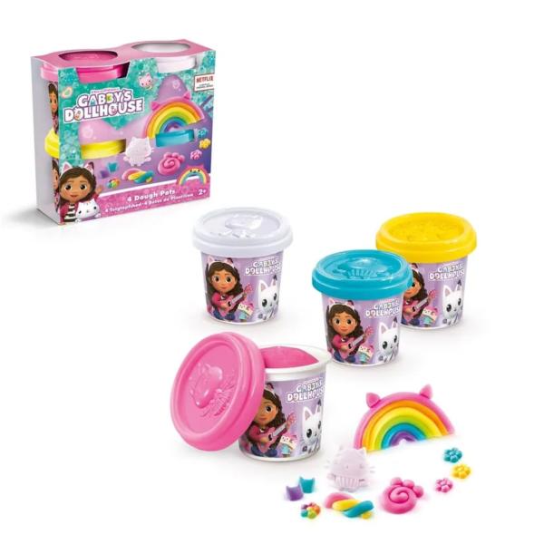 Set sde 4 Plasticinas de la Casa de Muñeca de Gabby 2a+