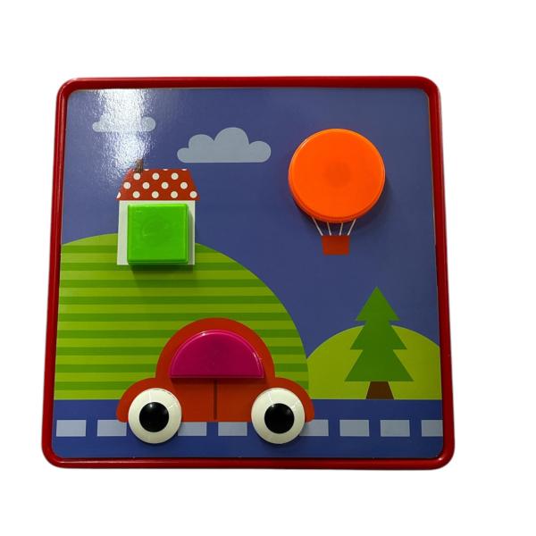 Set de 12 Cartas para Combinaciones de Colores C/ Figuras Geometricas 3a+ (455749)