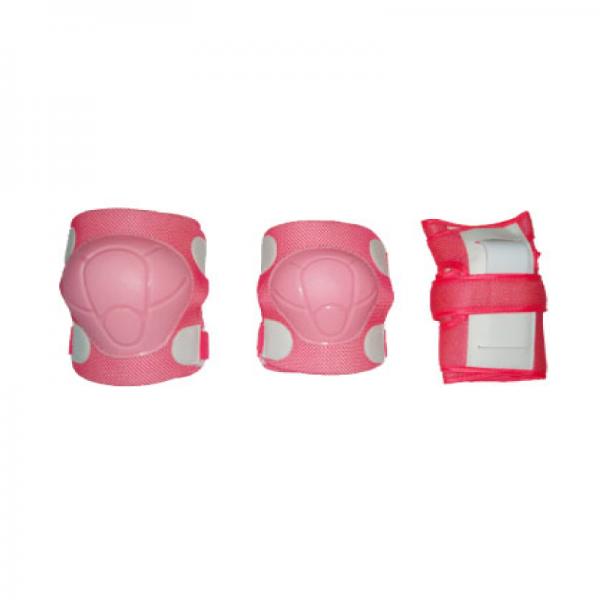 Set de Coderas y Rodilleras Rosado M(030-55) 411516