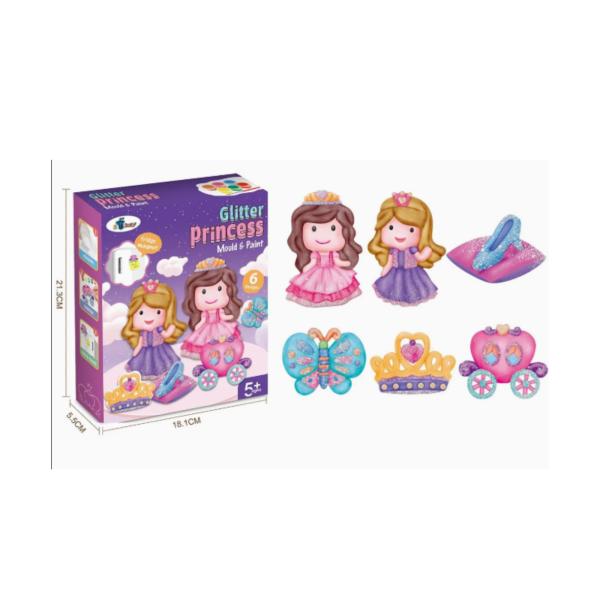 Figura Princesasa De Molde Y Pintura 5A+ (455497)