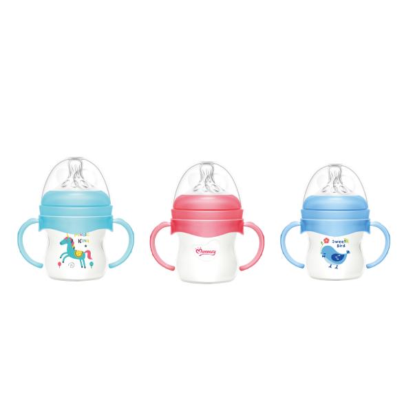 Chupon De Bebé De Plástico AntiCólicos  4oz Surt/3 0M+