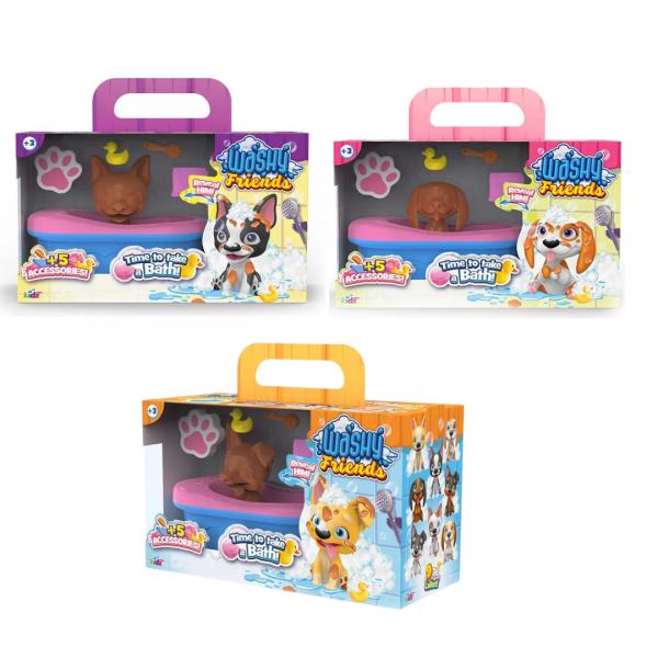 Figuras Lava y Descubre Tu Cachorro con Tina  y Accesorios Surt/3 3a+ (95742)