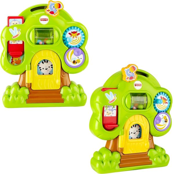 F-P Arbol y Carrito  de Actividades de Animales Surt/2 6-36m